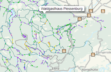 Mountainbike routes