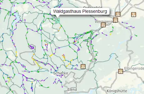 Mountainbike Routen mit Schwierigkeistgraden